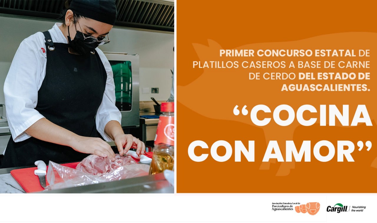 Primer Concurso Estatal de platillos caseros a base de carne de cerdo del estado de Aguascalientes.